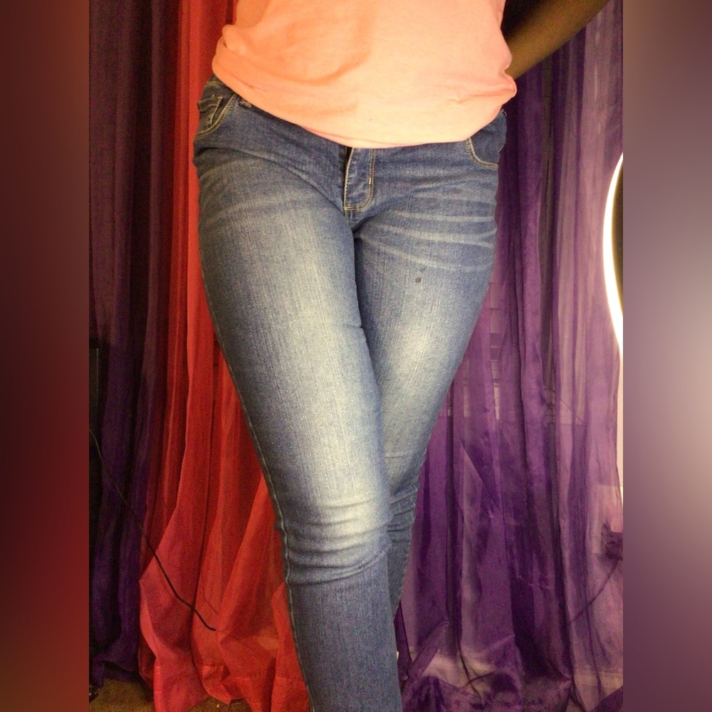 Women Dark blue Jeans